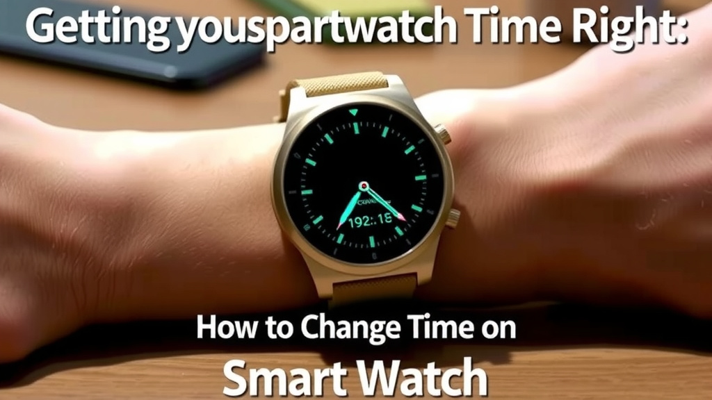 Getting Your Smartwatch Time Right