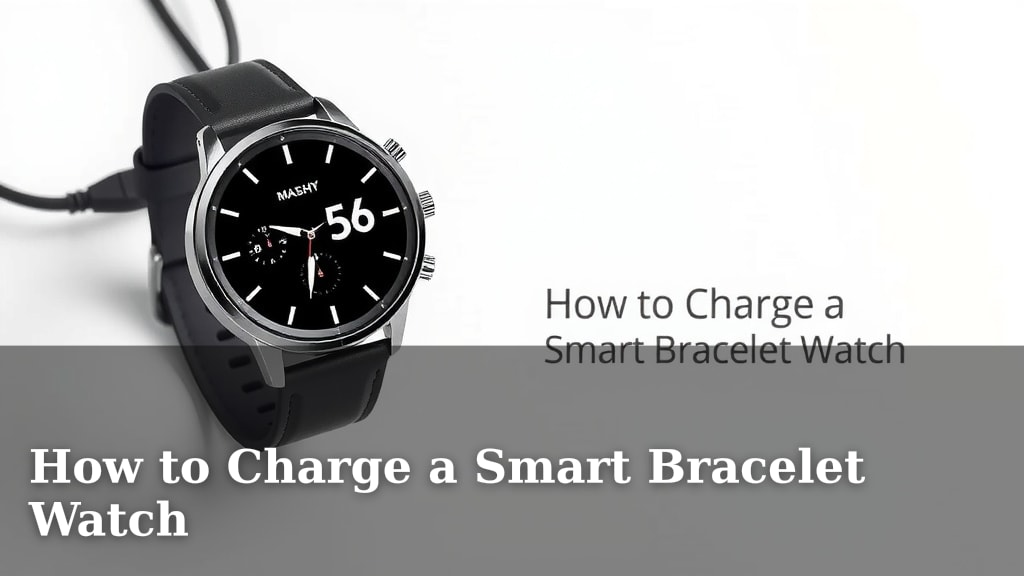 How to Charge a Smart Bracelet Watch