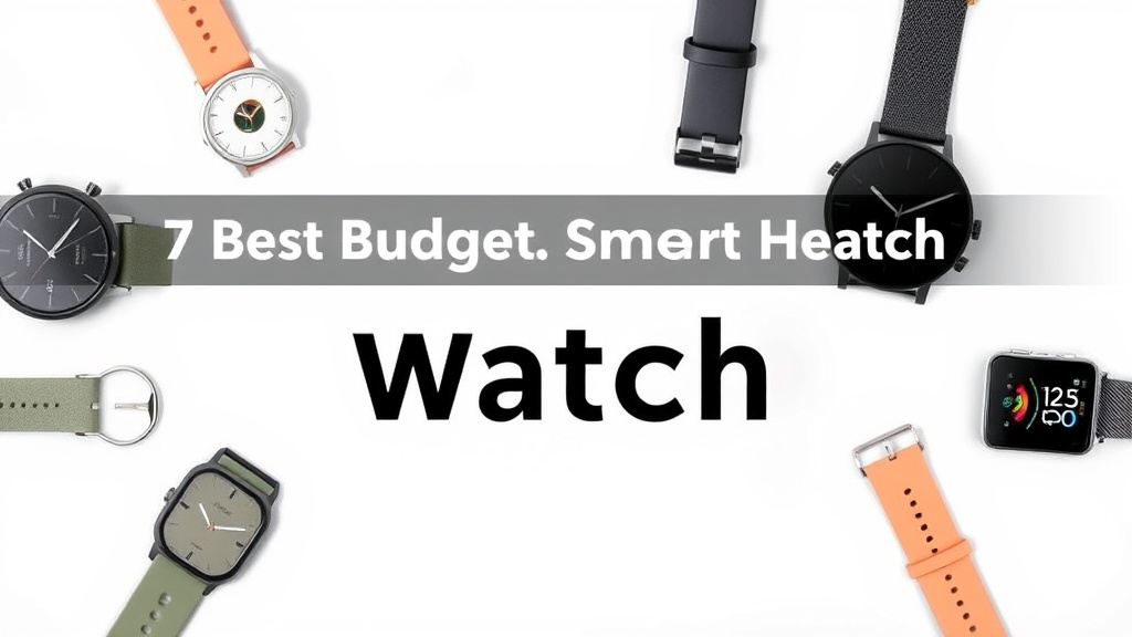 7 Best Budget Smart Health Watch [2026]