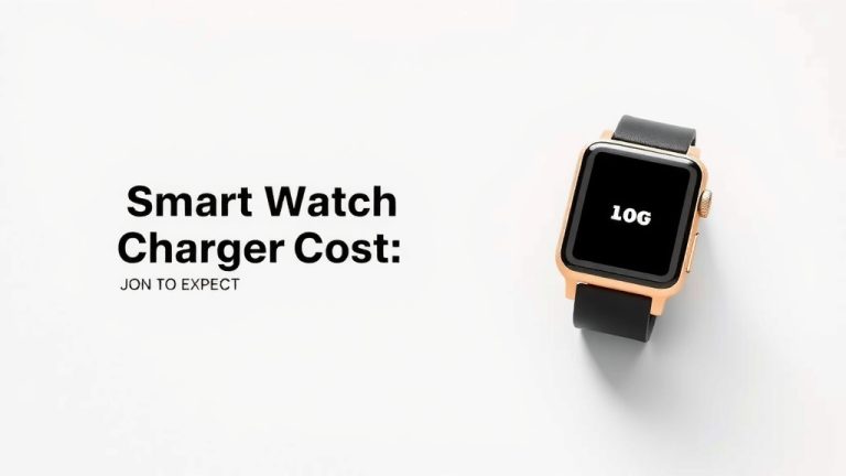 Smart Watch Charger Cost: What to Expect