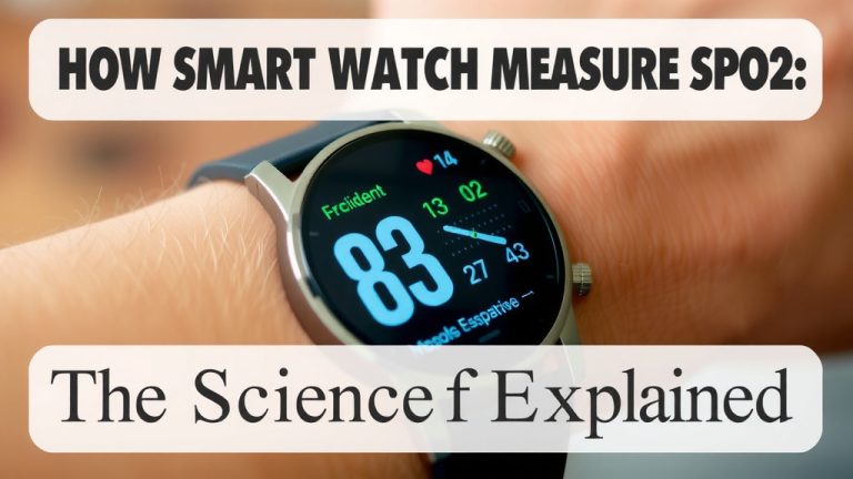 How Smartwatches Measure SpO2: The Science Explained
