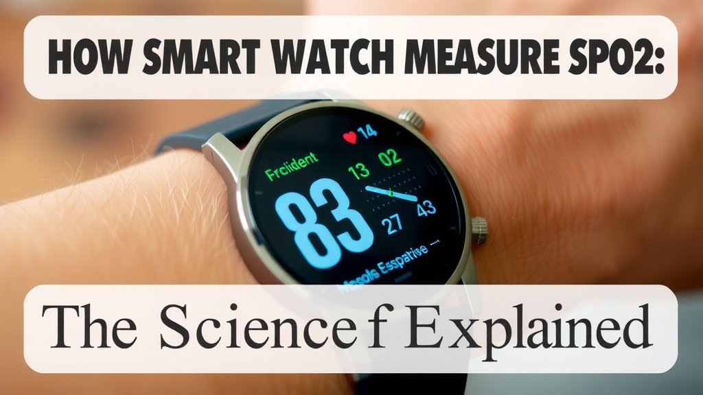 How Smartwatches Measure SpO2: The Science Explained