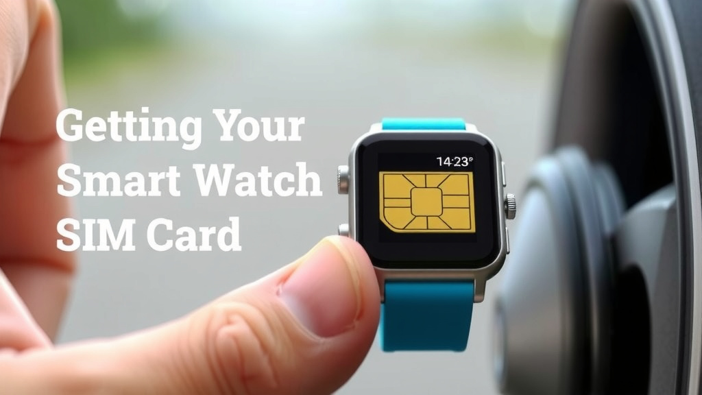 Getting Your Smartwatch SIM Card Activated