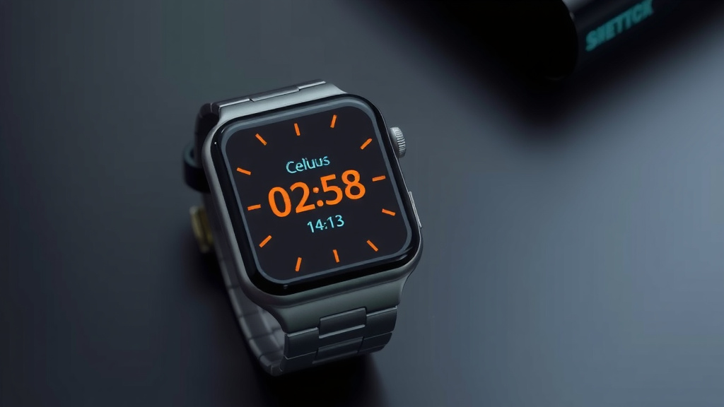 Switching Your Smartwatch Temperature Display