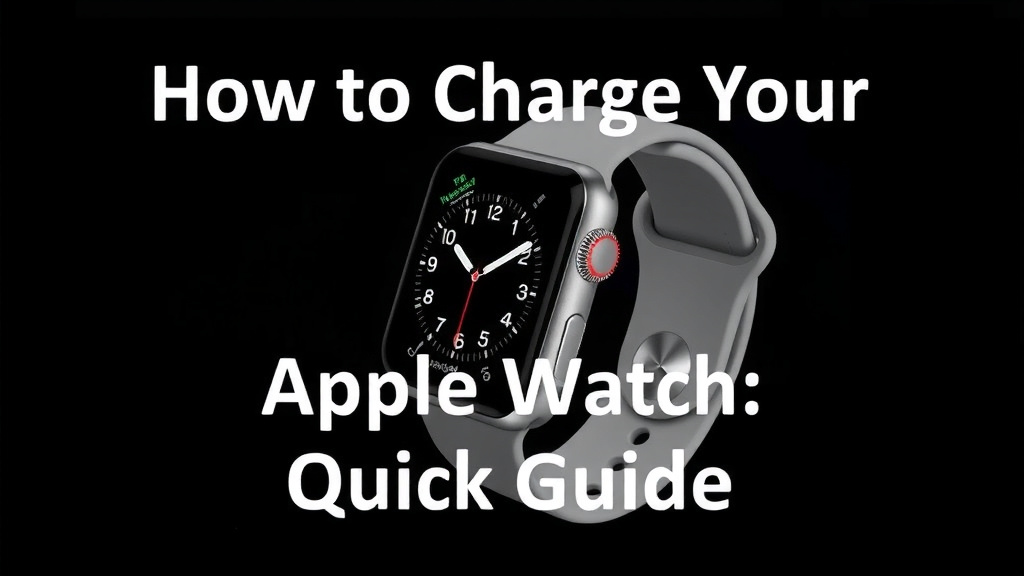 How to Charge Your Apple Watch: A Quick Guide