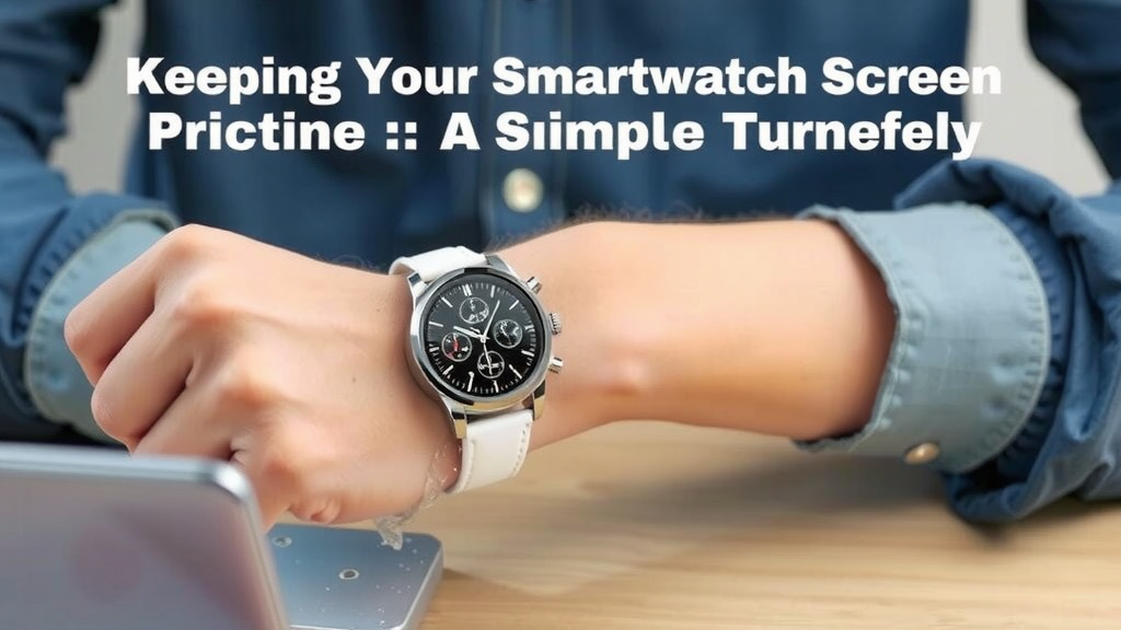 Keeping Your Smartwatch Screen Pristine: A Simple Guide