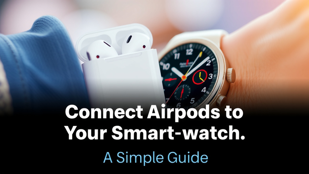Pairing Your AirPods with Your Smartwatch: A Simple Guide
