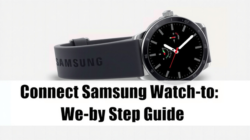 Connect Samsung Watch to iPhone: Step-by-Step Guide