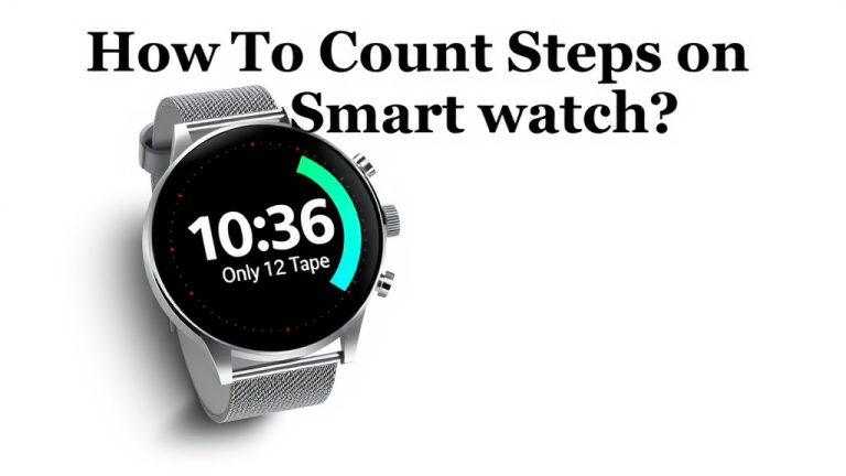 How to Count Steps on Your Smartwatch: A Quick Guide