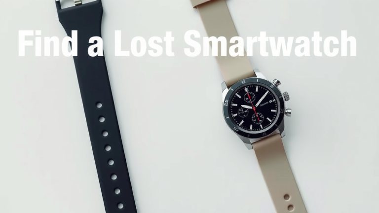 Find Your Lost Smartwatch: Essential Steps and Tips