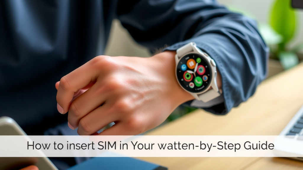 Getting Your Smartwatch Connected: A SIM Card Guide