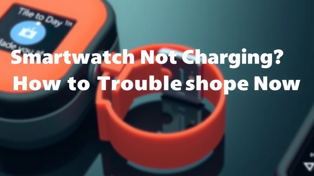 Smartwatch Not Charging? How to Troubleshoot Now