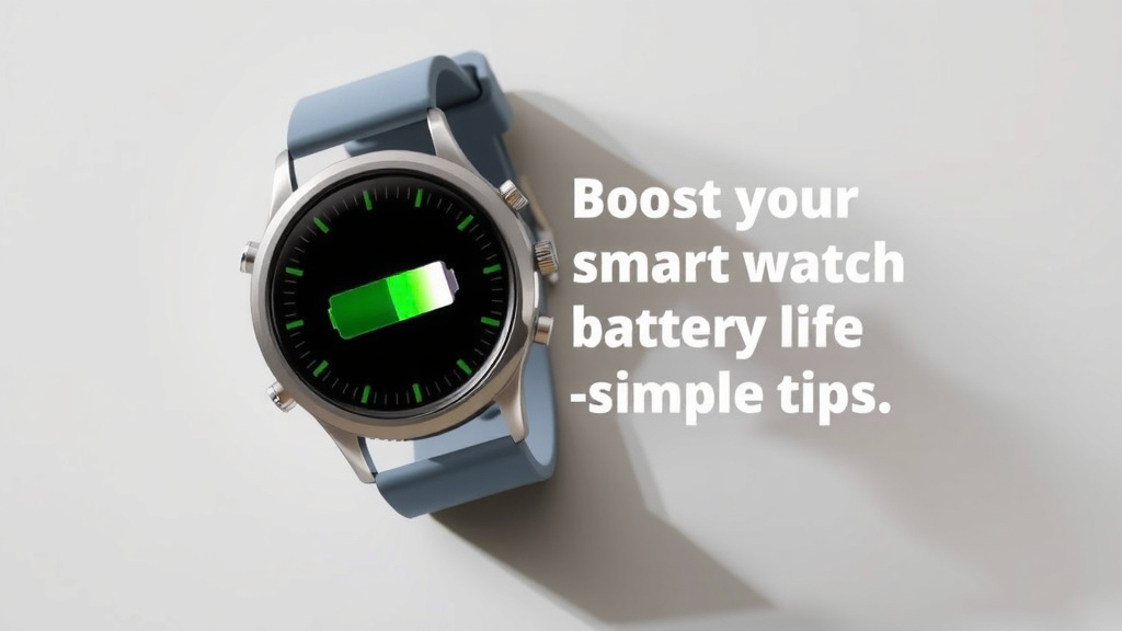 Boost Your Smartwatch Battery Life: Simple Tips