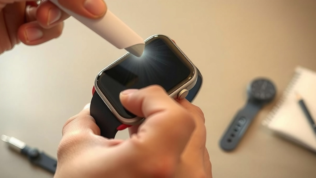 Giving Your Smartwatch Screen a Scratch-Free Makeover