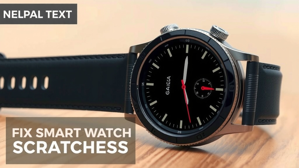 Fix Smart Watch Glass Scratches Safely & Easily