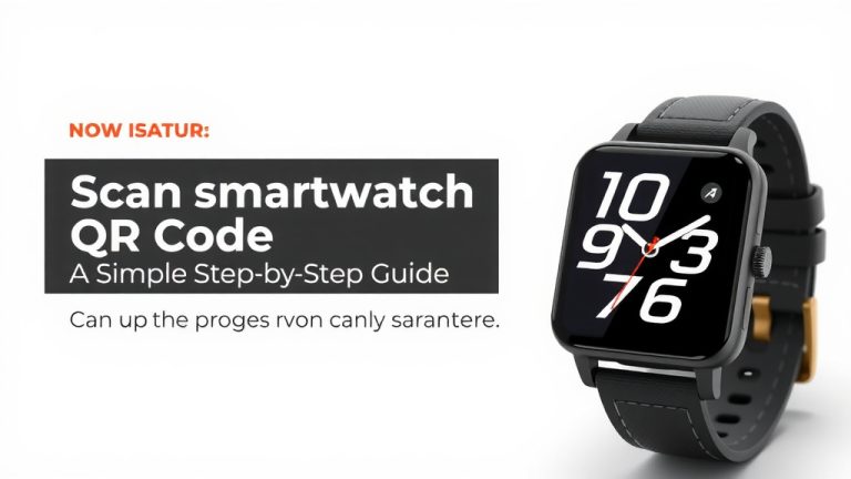 Scan Smartwatch QR Code: A Simple Step-by-Step Guide