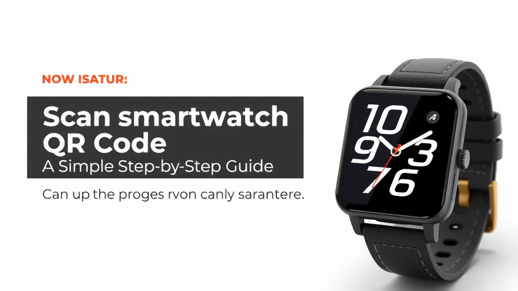 Scan Smartwatch QR Code: A Simple Step-by-Step Guide