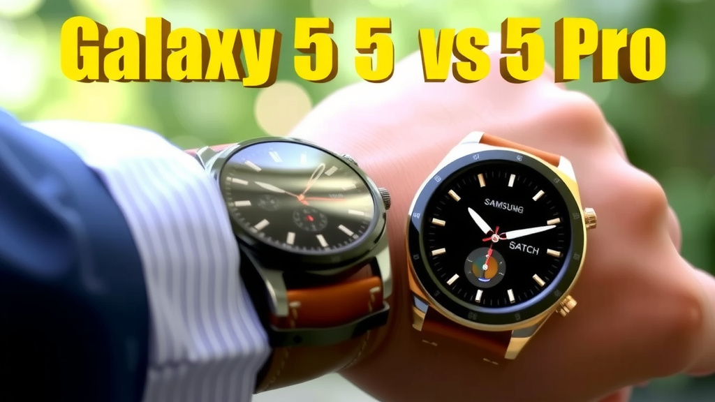Galaxy Watch 5 vs. Watch 5 Pro: Which Samsung Smartwatch Is Right For You?