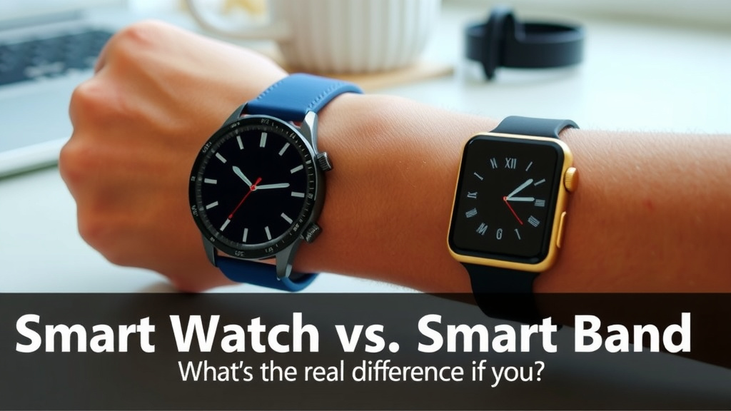 Smartwatch vs. Smart Band: What's the Real Difference?