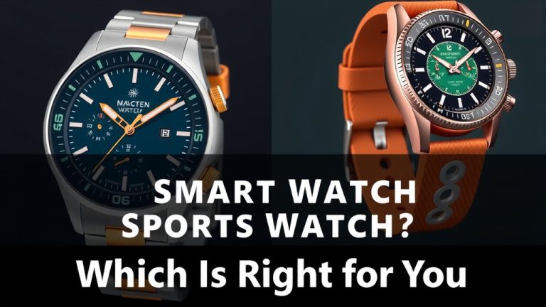 Smart Watch vs Sports Watch: Which Is Right for You