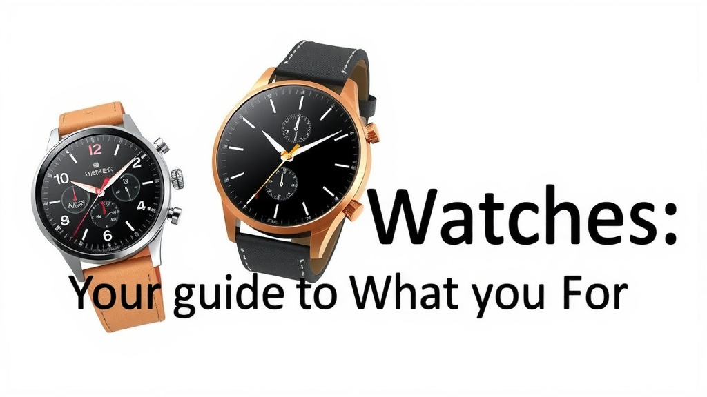 Smart Watches: Your Guide to What They're For