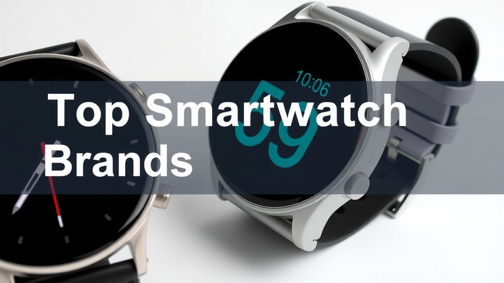 Top Smartwatch Brands to Consider This Year
