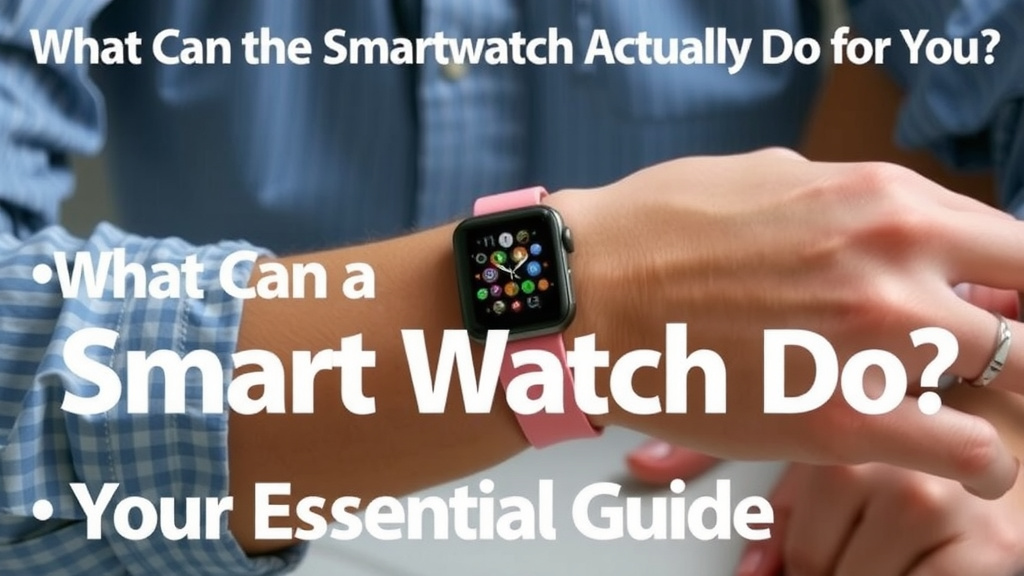 What Can a Smartwatch Actually Do for You?