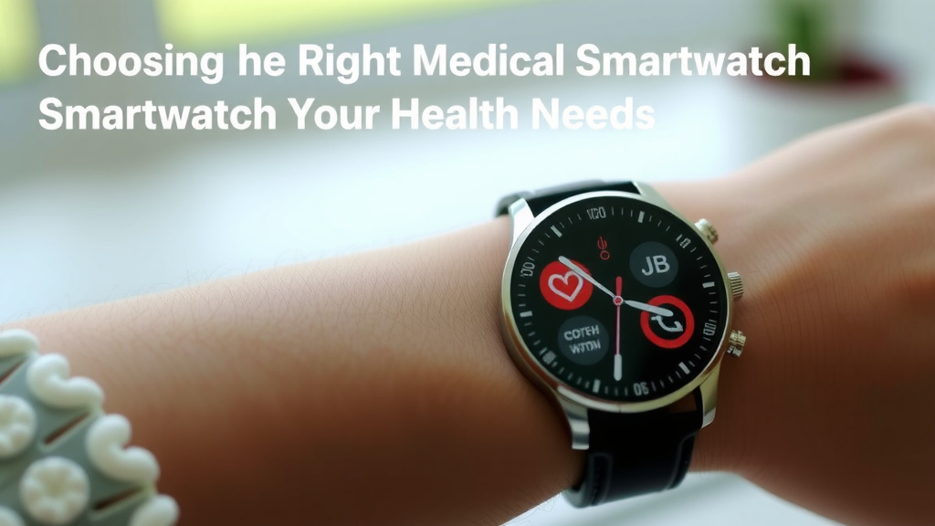 Choosing the Right Medical Smartwatch for Your Health Needs